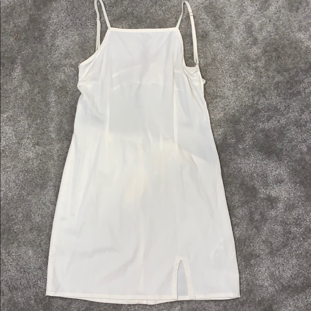 White Tight Mini Dress